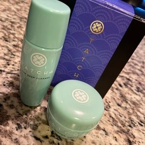Tatcha Cleanser and Watercream minis